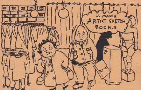 Artist sketch book