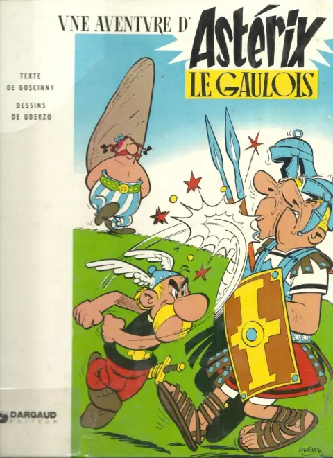 Couverture de l'album Astérix Tome 1 Astérix le gaulois