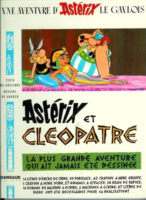 Couverture de l'album Astérix Tome 6 Astérix et Cléopâtre