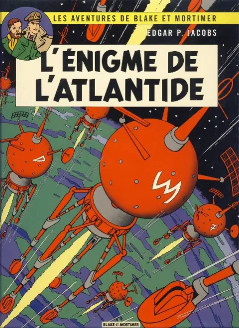 Couverture de l'album Blake et Mortimer Tome 7 L'énigme de l'Atlantide