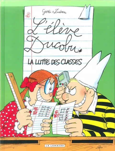 Couverture de l'album L'Élève Ducobu Tome 4 La lutte des classes
