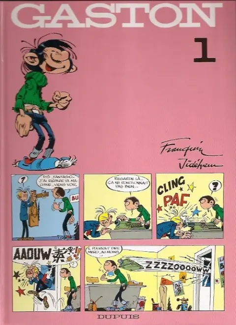 Couverture de l'album Gaston Tome 1 Édition spéciale 40e anniversaire