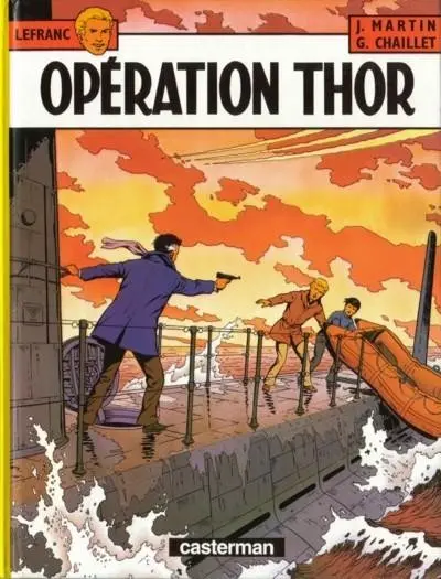 Couverture de l'album Lefranc Tome 6 Opération Thor