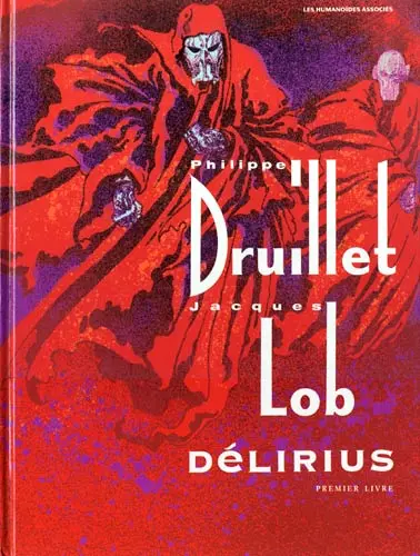 Couverture de l'album Lone Sloane Tome 3 Delirius