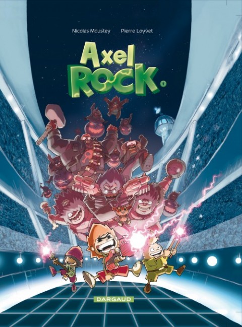 Couverture de l'album Axel Rock Tome 1 Des stars dans les étoiles