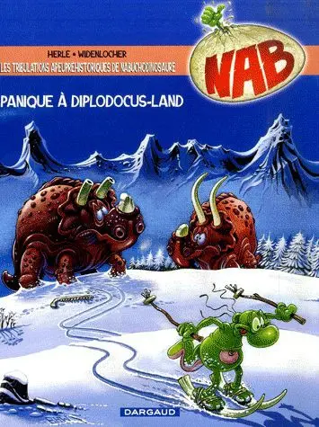 Couverture de l'album Nabuchodinosaure Tome 7 Panique à Diplodocus-land