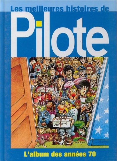 Couverture de l'album Le livre d'or du journal Pilote Tome 1 Les meilleures histoires de Pilote