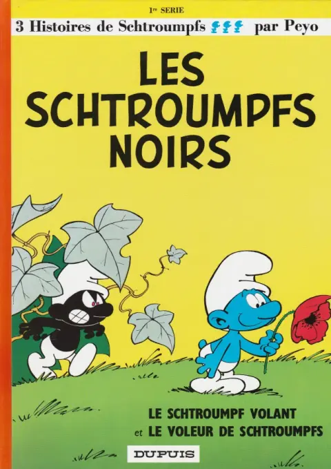Couverture de l'album Les Schtroumpfs Tome 1 Les Schtroumpfs noirs