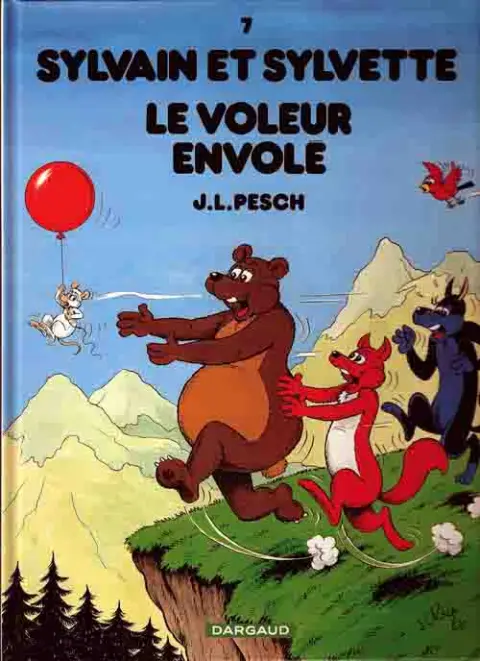 Couverture de l'album Sylvain et Sylvette Tome 7 Le voleur envolé