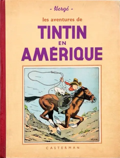 Couverture de l'album Tintin Tome 3 Tintin en Amérique