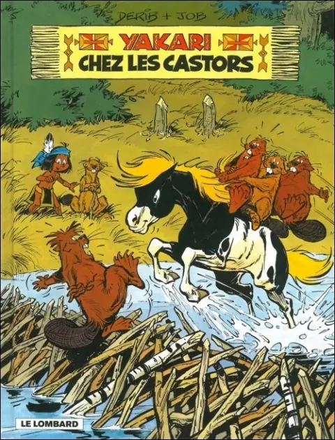 Couverture de l'album Yakari Tome 3 Yakari chez les castors