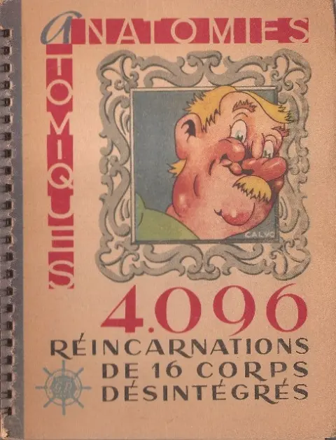 Anatomies atomiques - 4096 réincarnations de 16 corps désintégrés
