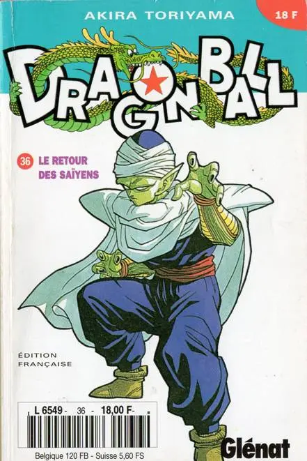 Dragon Ball Tome 36 Le retour des Saïyens