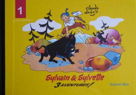 Couverture de l'album Sylvain et Sylvette 3 aventures