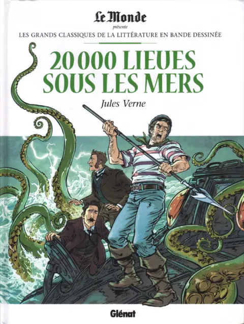 Les Grands Classiques de la littérature en bande dessinée Tome 34 20 000 Lieues sous les Mers