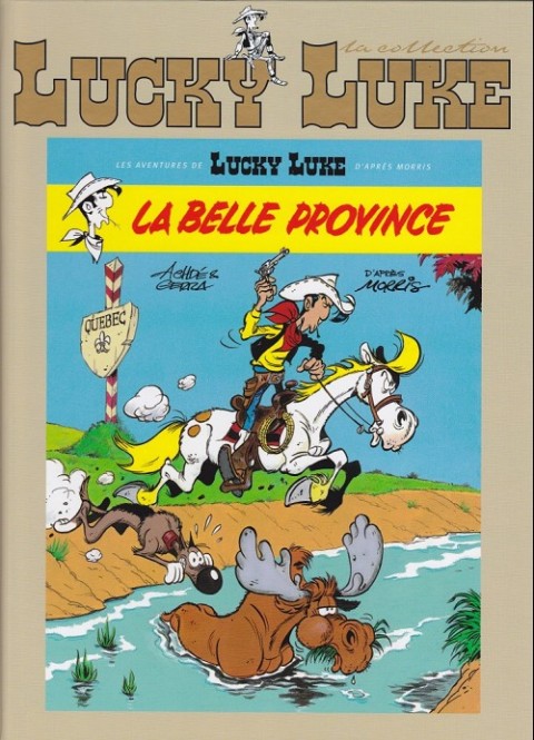 Couverture de l'album Lucky Luke La collection Tome 81 La belle province
