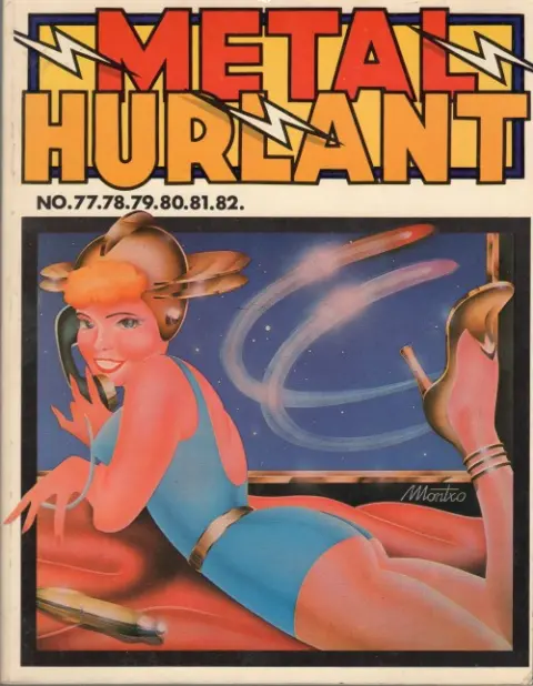 Métal Hurlant 16 Recueil Métal Hurlant n°77 à 82