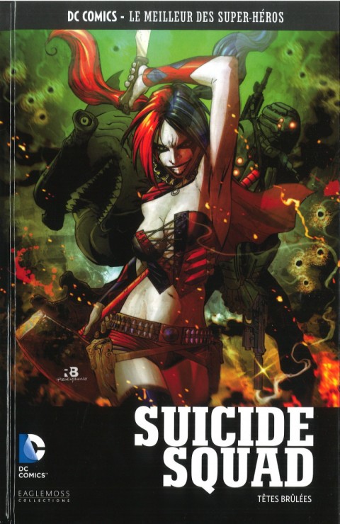 Couverture de l'album DC Comics - Le Meilleur des Super-Héros Volume 66 Suicide Squad - Têtes Brulées