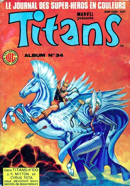 Couverture de l'album Titans Album N° 34
