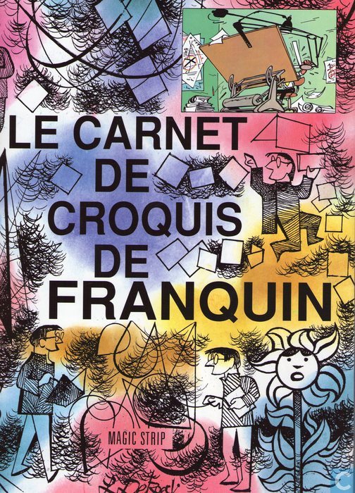 Couverture de l'album Modeste et Pompon Le carnet de croquis de Franquin