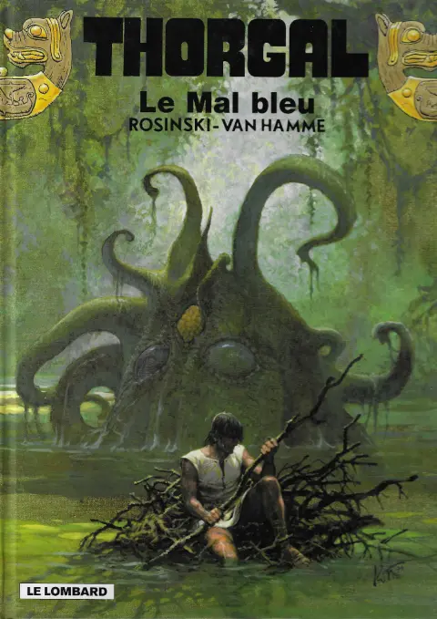Couverture de l'album Thorgal Tome 25 Le Mal bleu