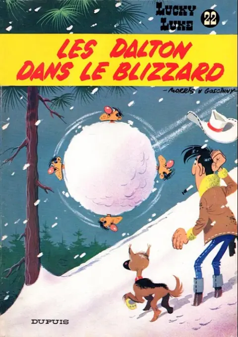 Couverture de l'album Lucky Luke Tome 22 Les Dalton dans le blizzard