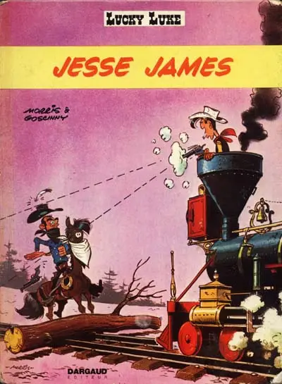 Couverture de l'album Lucky Luke Tome 35 Jesse James