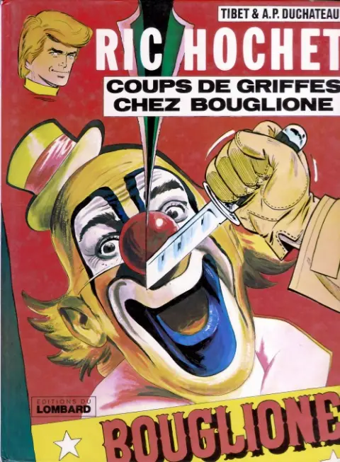 Couverture de l'album Ric Hochet Tome 25 Coups de griffes chez Bouglione