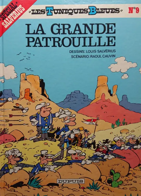 Couverture de l'album Les Tuniques Bleues Tome 9 La grande patrouille