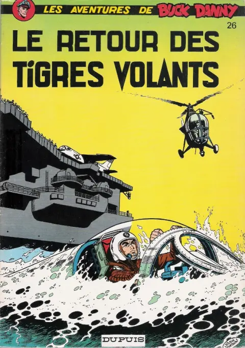 Couverture de l'album Buck Danny Tome 26 Le retour des tigres volants