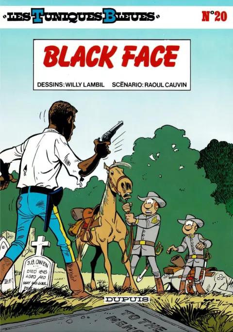 Couverture de l'album Les Tuniques Bleues Tome 20 Black Face