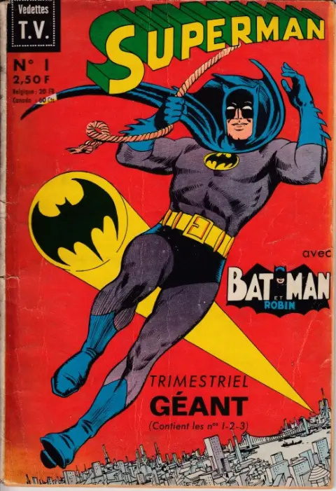 Superman et Batman puis Superman (Sagédition/Interpresse)