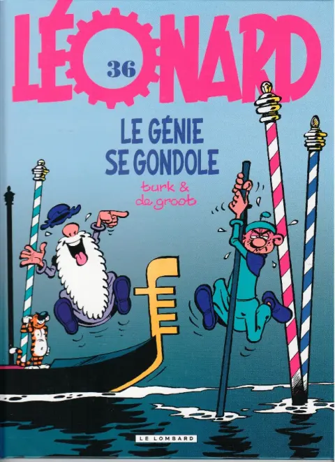 Couverture de l'album Léonard Tome 36 Le génie se gondole