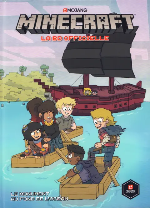 Minecraft - La BD officielle 2 Le monument au fond de l'océan