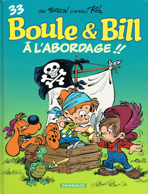 Couverture de l'album Boule & Bill Tome 33 À l'abordage !!