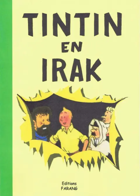 Couverture de l'album Tintin Tintin en Irak