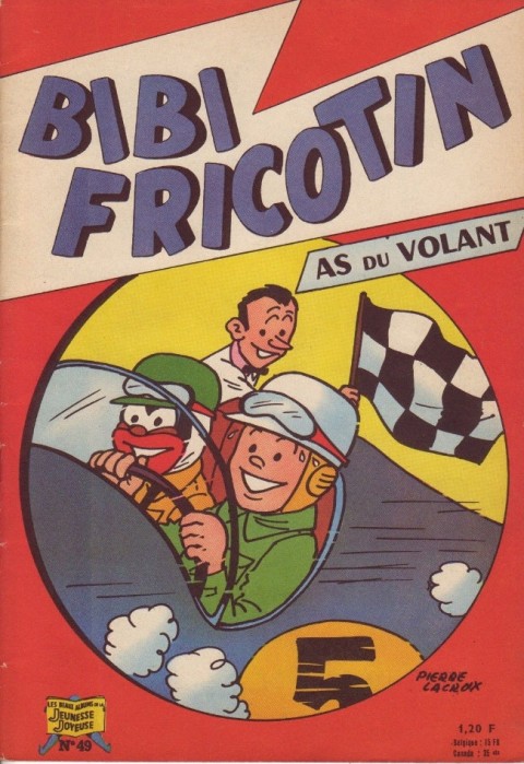 Couverture de l'album Bibi Fricotin 2e Série - Societé Parisienne d'Edition Tome 49 As du volant