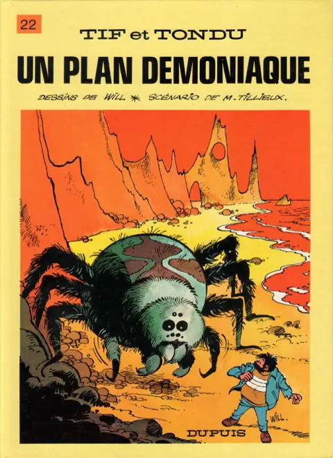 Couverture de l'album Tif et Tondu Tome 22 Un plan démoniaque