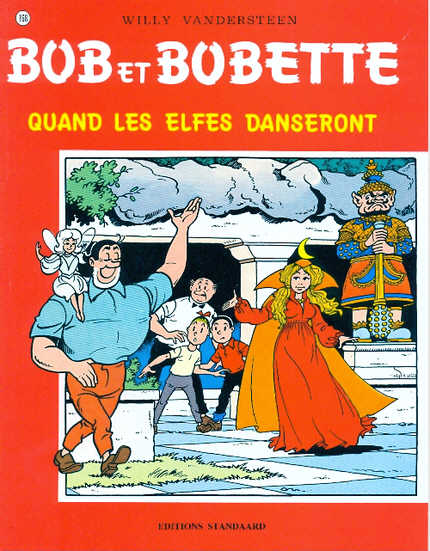 Couverture de l'album Bob et Bobette Tome 168 Quand les elfes danseront