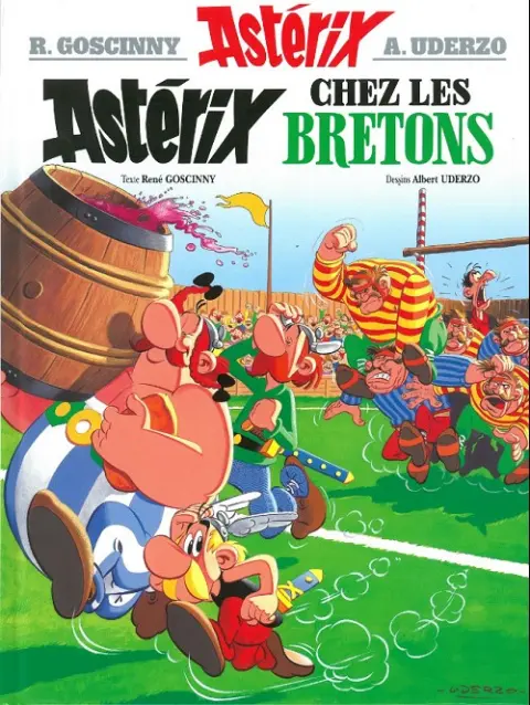 Couverture de l'album Astérix Tome 8 Astérix chez les bretons
