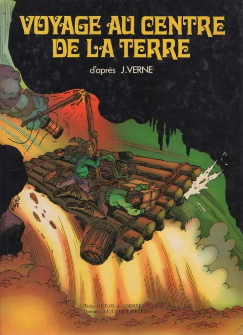 Couverture de l'album Grands classiques Voyage au centre de la Terre