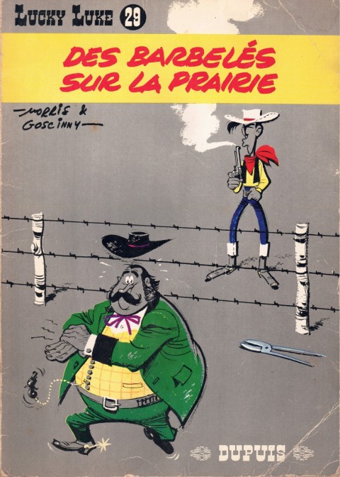 Couverture de l'album Lucky Luke Tome 29 Des barbelés sur la prairie