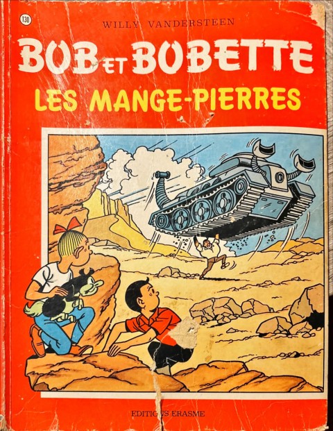 Couverture de l'album Bob et Bobette Tome 130 Les mange-pierres