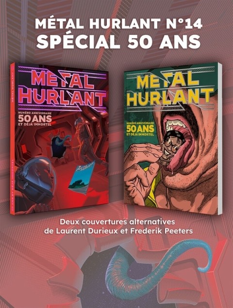 Couverture de l'album Métal Hurlant N° 14 50 ans et déjà immortel