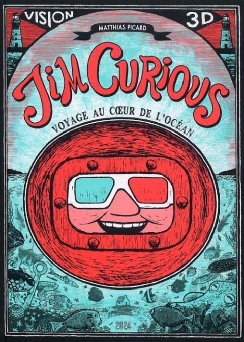 Couverture de l'album Jim Curious Tome 1 Voyage au cœur de l'océan