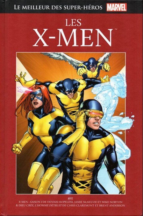 Couverture de l'album Le meilleur des Super-Héros Marvel Tome 8 Les X-Men