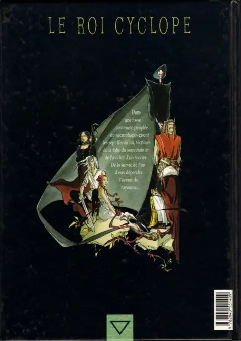 Verso de l'album Le Roi Cyclope Tome 1 Le puits aux morts