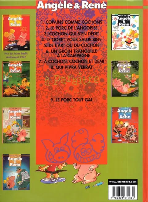 Verso de l'album Angèle & René Tome 8 Qui vivra verrat