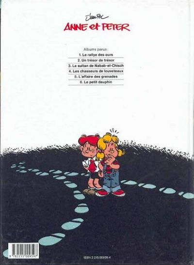 Verso de l'album Anne et Peter Tome 6 Le petit dauphin