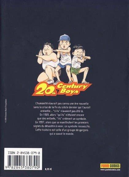 Verso de l'album 20th Century Boys 1